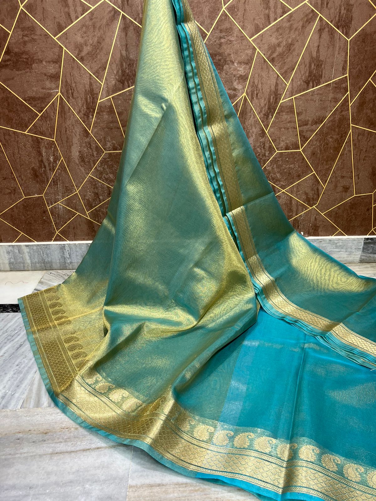 Banaras soft tissue silk Saree